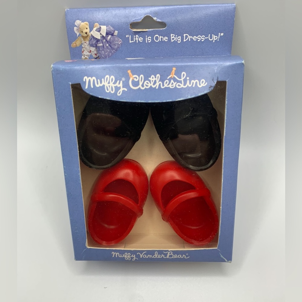 Vintage Muffy VanderBear ClothesLine “Mary Jane Set #1” Shoes
